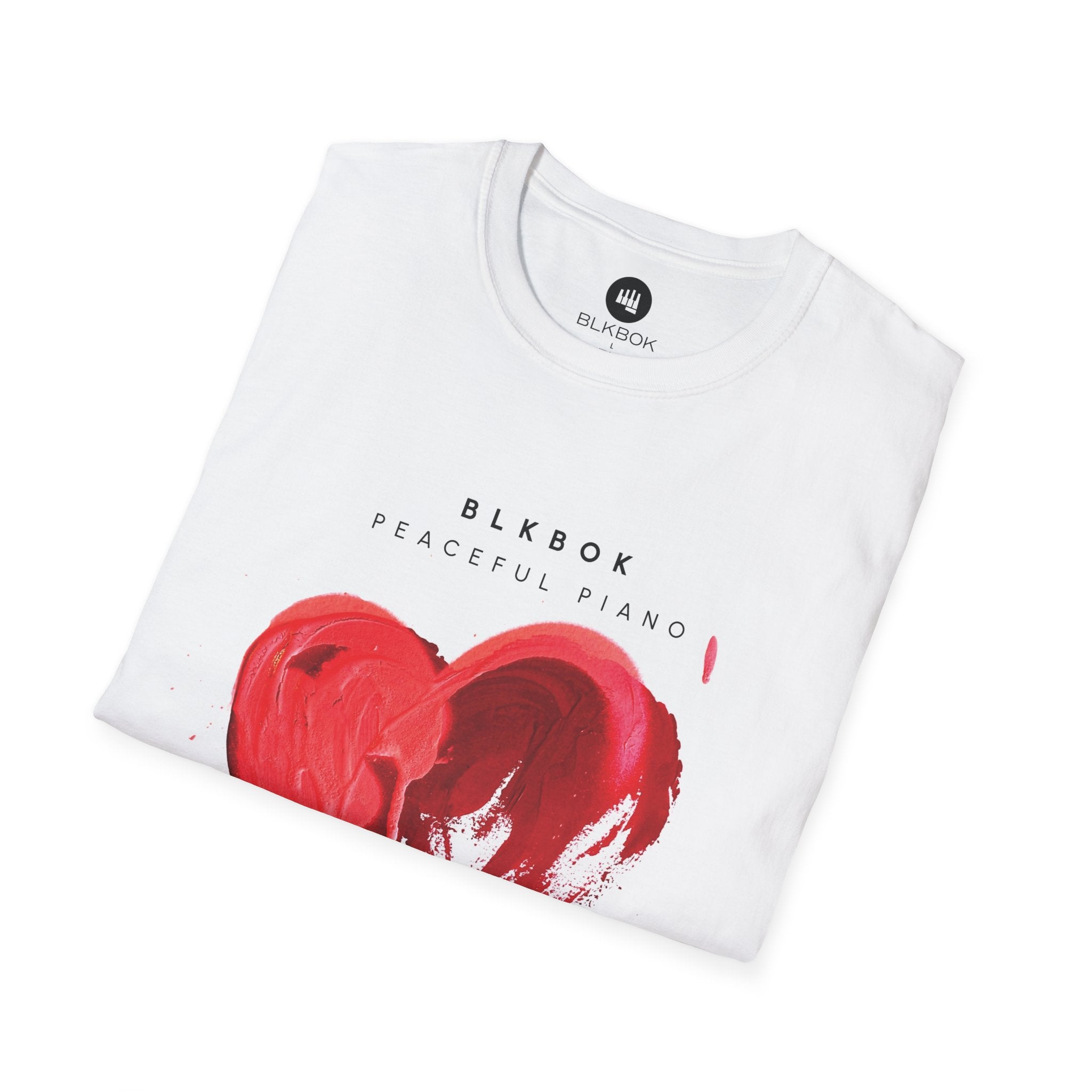 Peaceful Piano Softstyle Tee