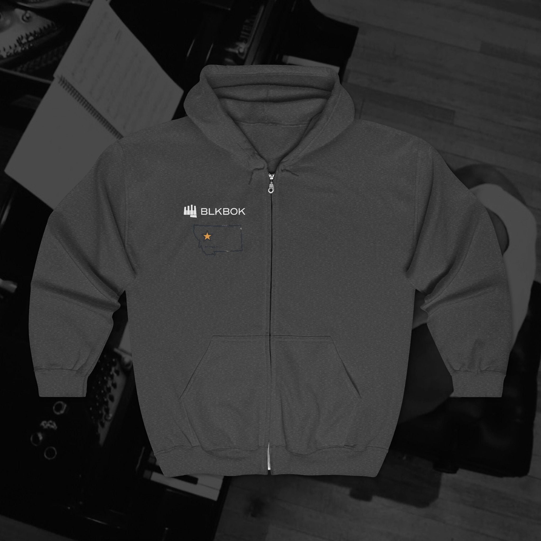 Live From Montana Heavy Blend™ Full Zip Hoodie (Photo by Yarrow Kraner)