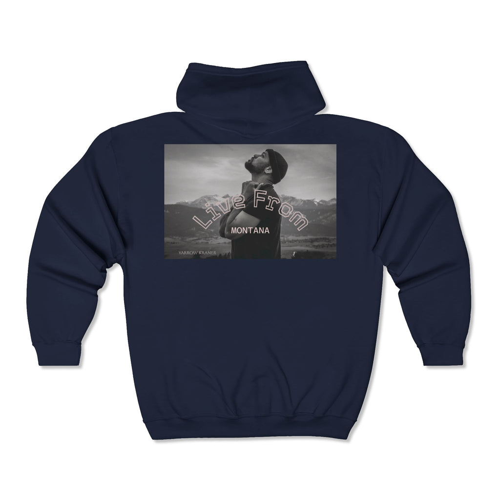 Live From Montana Heavy Blend™ Full Zip Hoodie (Photo by Yarrow Kraner)