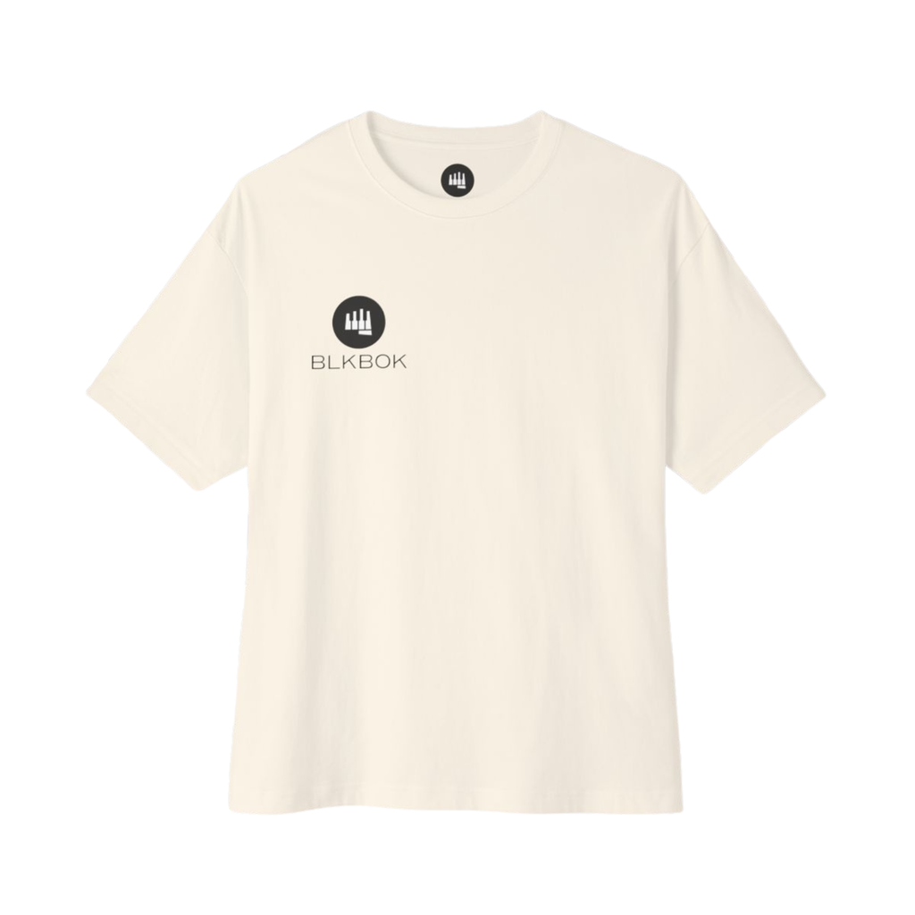 "I am young gifted & BLKBOK" Oversized Boxy Tee (Photo by Malcolm Henoch)