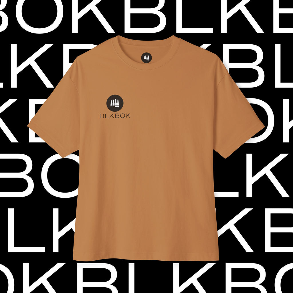 "I am young gifted & BLKBOK" Oversized Boxy Tee (Photo by Malcolm Henoch)