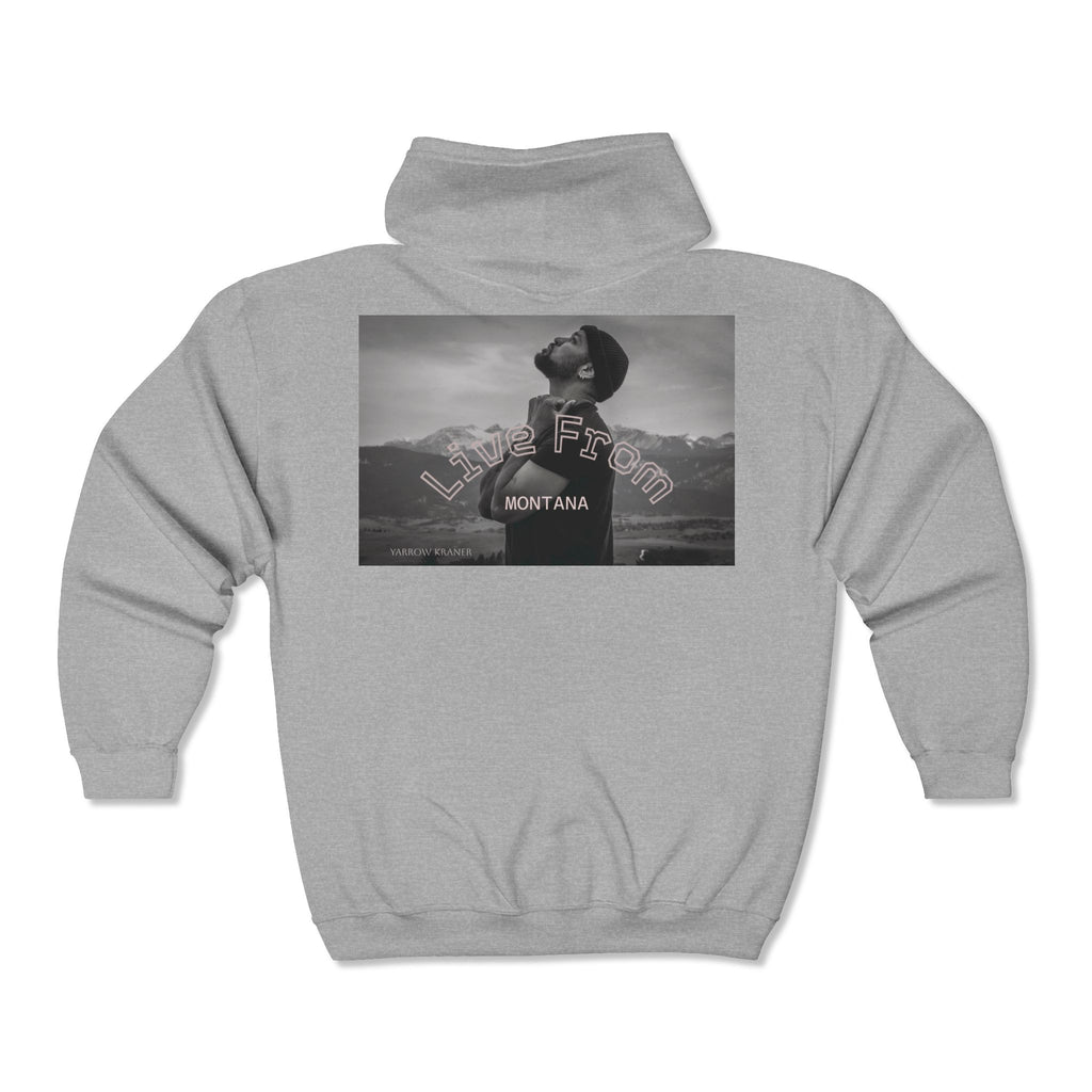 Live From Montana Heavy Blend™ Full Zip Hoodie (Photo by Yarrow Kraner)